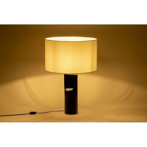 Image 1 of Vintage keramische "fluit" lamp, 1980