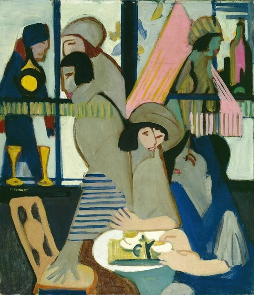 Ernst Kirchner ---Het Cafe