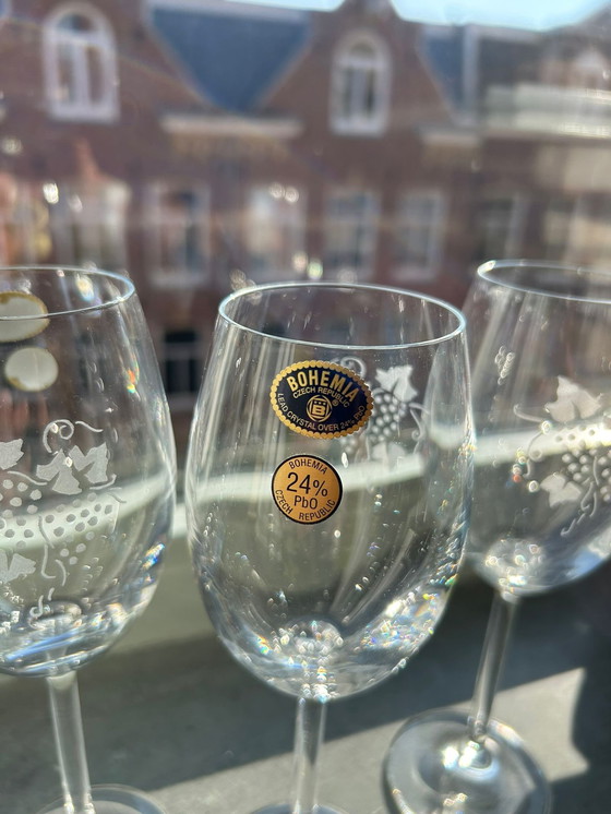 Image 1 of Bohemia Czech Republic Lead Crystal Over 24% Pbo 