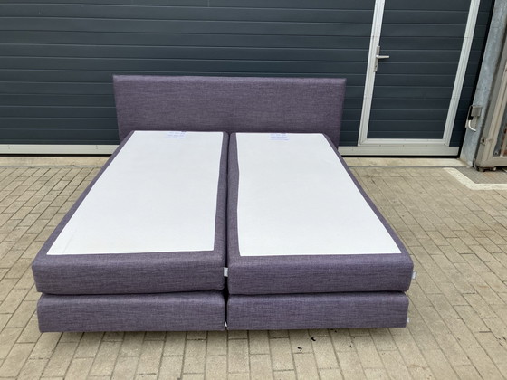 Image 1 of Originele Auping Boxspring 180X200 Topstaat! Incl Matrassen & Topper