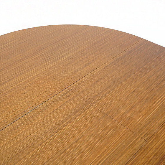 Image 1 of Rond teak tafelblad, 1960S