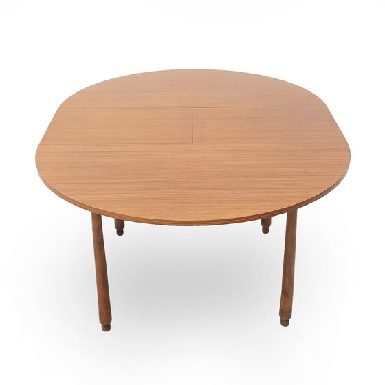 Image 1 of Rond teak tafelblad, 1960S