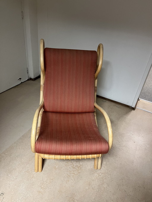 Vintage Rotan Fauteuil