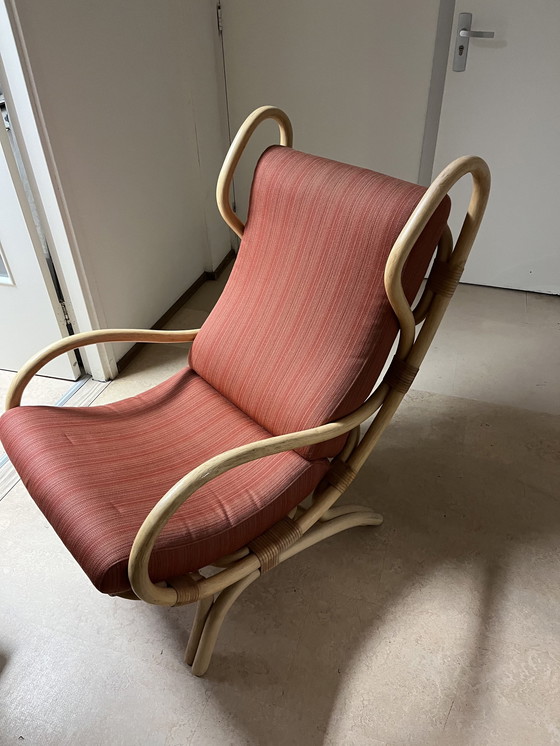 Image 1 of Vintage Rotan Fauteuil