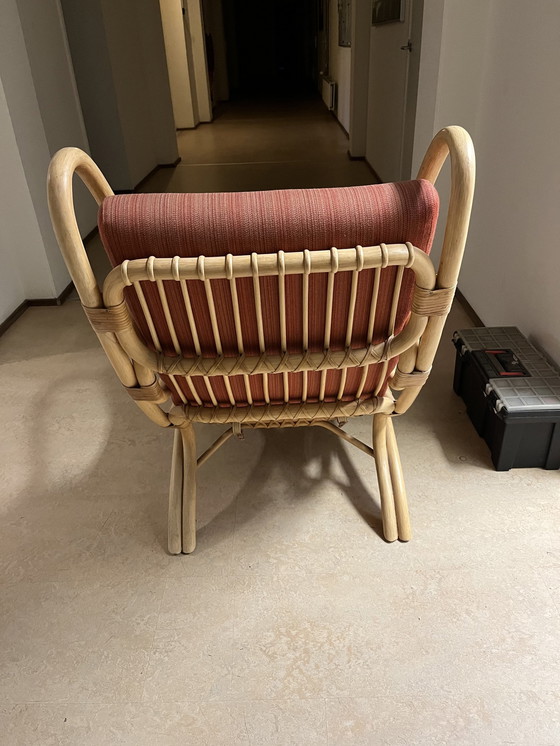 Image 1 of Vintage Rotan Fauteuil