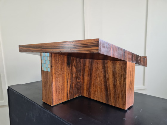 Image 1 of 1 Mid Century Modern Teak Lessenaar