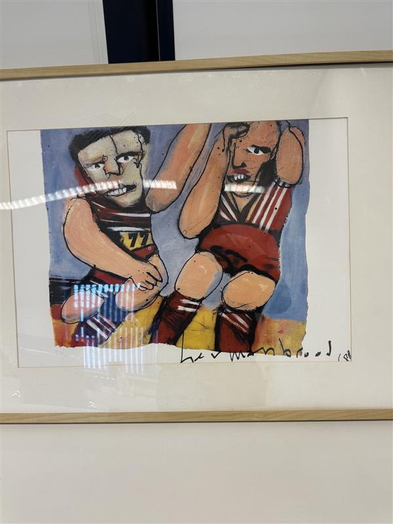 Image 1 of Herman Brood - zeefdruk