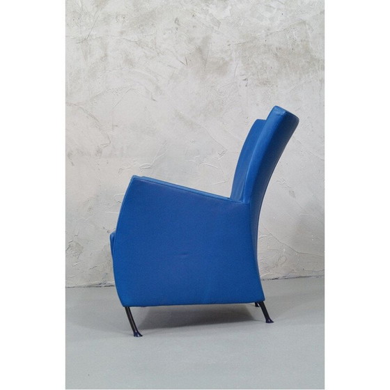 Image 1 of Vintage Windy fauteuil in leer van Gijs Papavoine voor Montis 1990