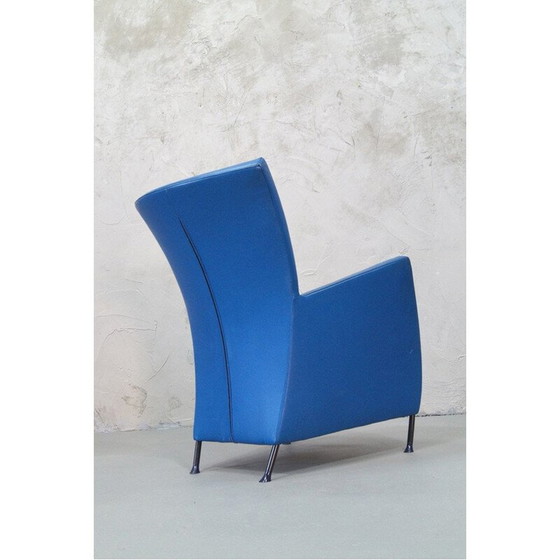 Image 1 of Vintage Windy fauteuil in leer van Gijs Papavoine voor Montis 1990