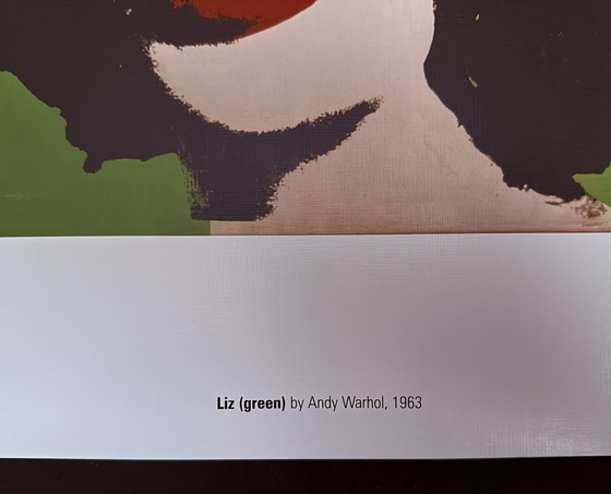 Image 1 of Andy Warhol: “Liz (Green), 1963”.