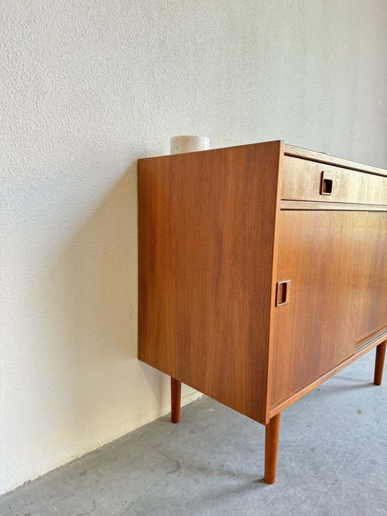 Image 1 of Sideboard Teak Schuifdeurtje En Lade