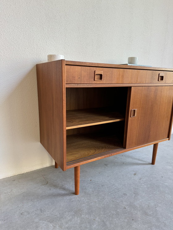 Image 1 of Sideboard Teak Schuifdeurtje En Lade