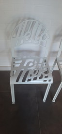 2x Hello There Stoelen van Jeremy Harvey voor Artifort
