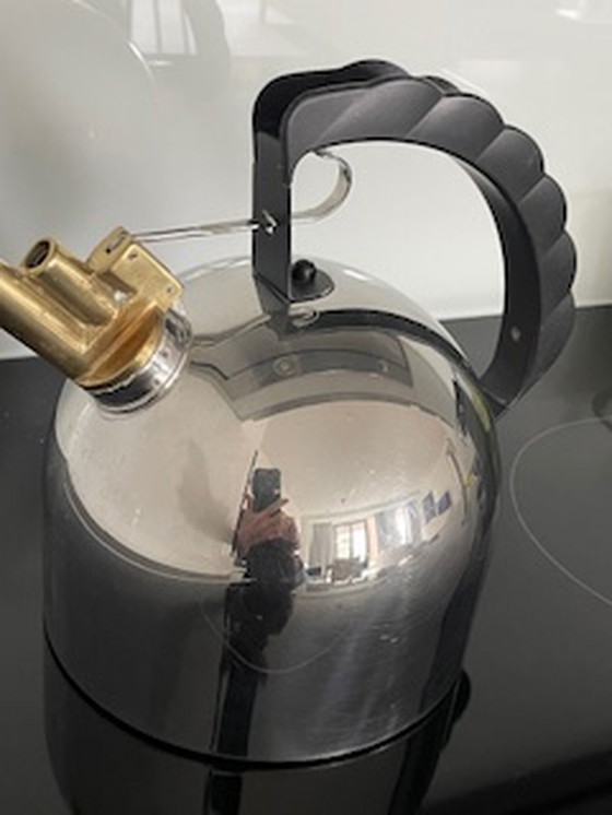 Image 1 of Alessi Waterkoker, Ontwerp Richard Sapper