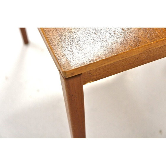 Image 1 of Paar vintage teakhouten bijzettafels, Zweden 1960
