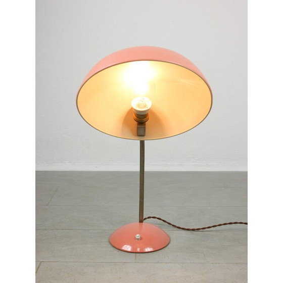 Image 1 of Vintage Bauhaus zalmlamp, jaren 1930