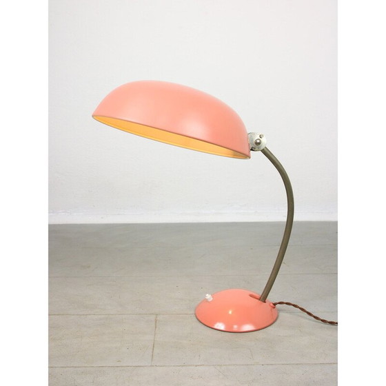 Image 1 of Vintage Bauhaus zalmlamp, jaren 1930