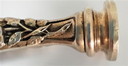 Zegel Art Nouveau Brons Gesigneerd