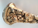 Zegel Art Nouveau Brons Gesigneerd