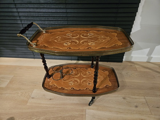 Image 1 of Italiaanse vintage Bar Trolley 1950