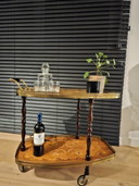 Italiaanse vintage Bar Trolley 1950