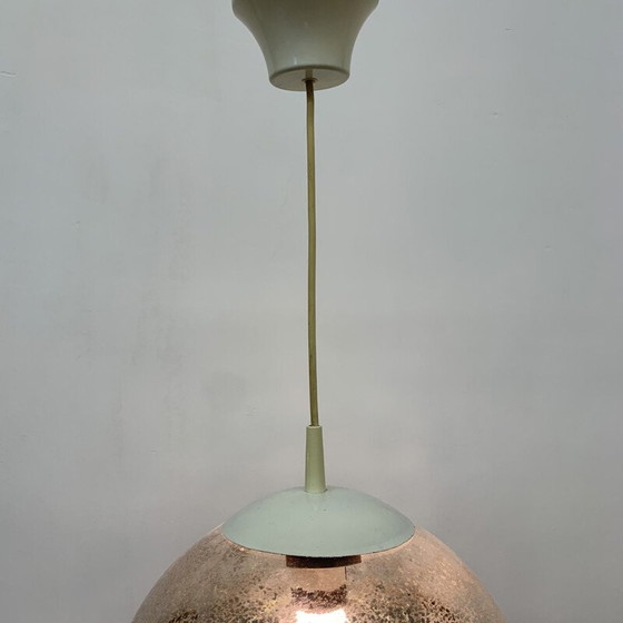 Image 1 of Vintage glazen hanglamp, 1970