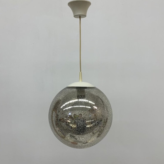 Image 1 of Vintage glazen hanglamp, 1970