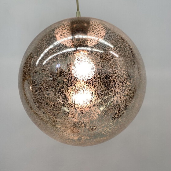 Image 1 of Vintage glazen hanglamp, 1970