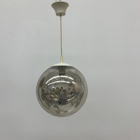 Image 1 of Vintage glazen hanglamp, 1970