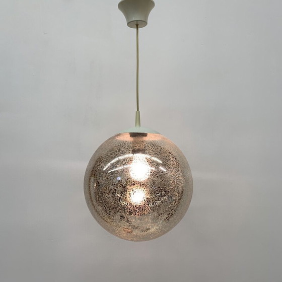 Image 1 of Vintage glazen hanglamp, 1970
