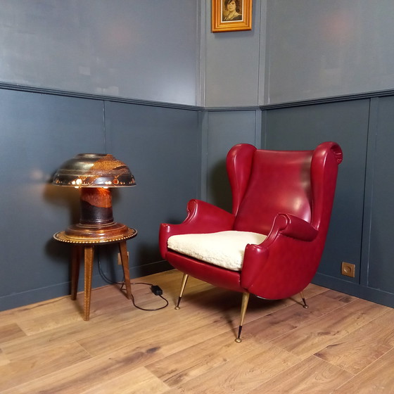 Image 1 of Italiaanse Vintage Design Fauteuil