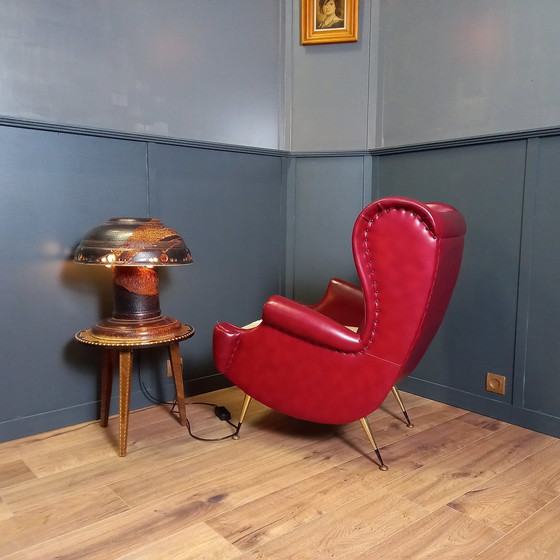 Image 1 of Italiaanse Vintage Design Fauteuil