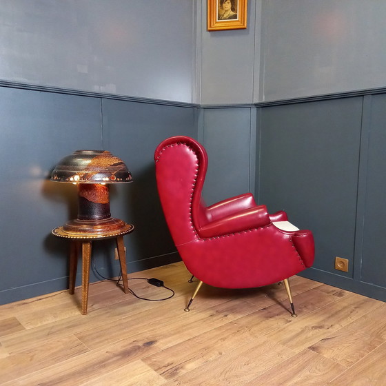 Image 1 of Italiaanse Vintage Design Fauteuil