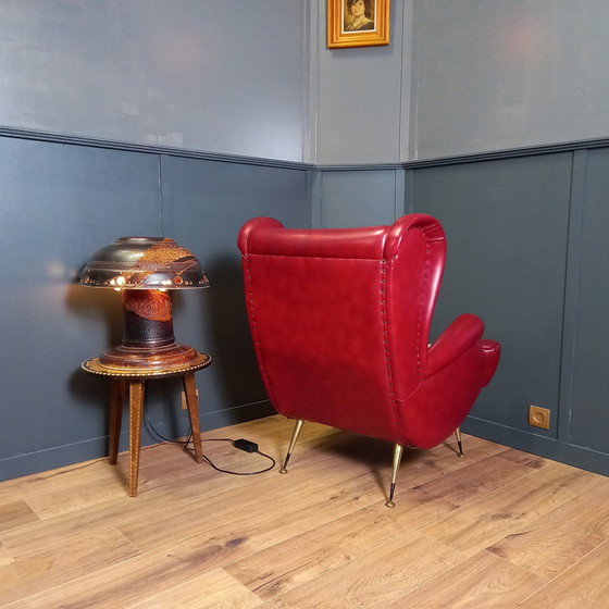 Image 1 of Italiaanse Vintage Design Fauteuil