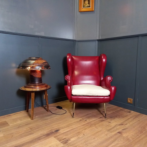 Italiaanse Vintage Design Fauteuil