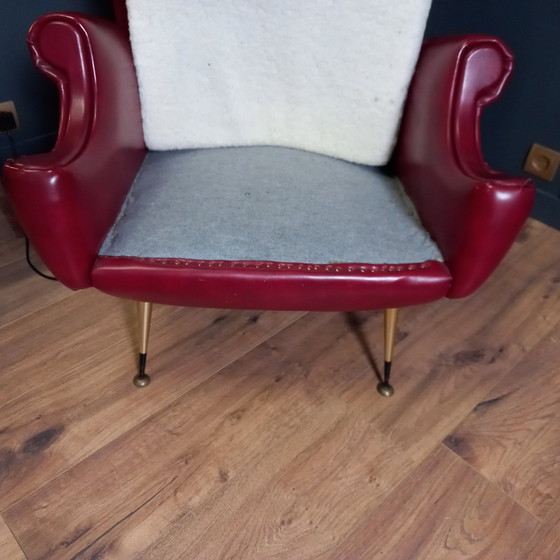 Image 1 of Italiaanse Vintage Design Fauteuil