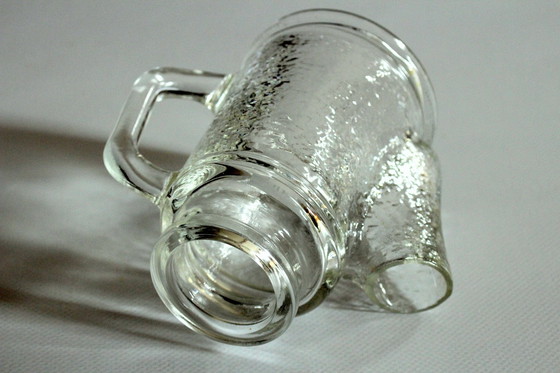 Image 1 of Kleine Wmf notenkan - glas, kurk, vintage uit de jaren 70