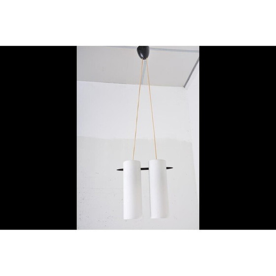 Image 1 of Vintage hanglamp van Uno en Östen Kristiansson voor Luxus, jaren 1950