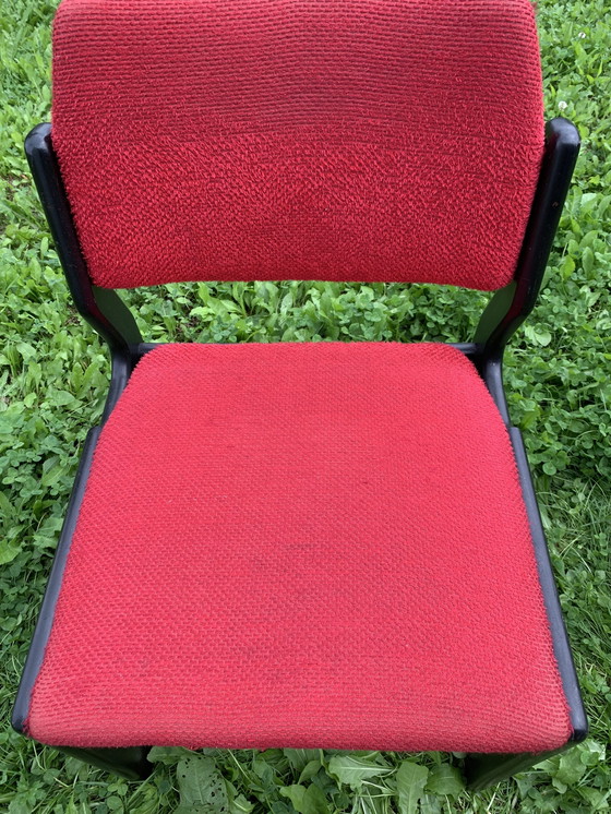 Image 1 of 3x Vintage eetkamerstoelen