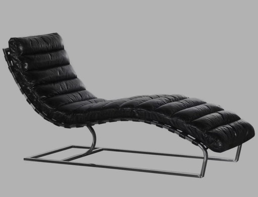 Prachtige Restore Hardware Mies Van Der Rohe Chaise Lounge