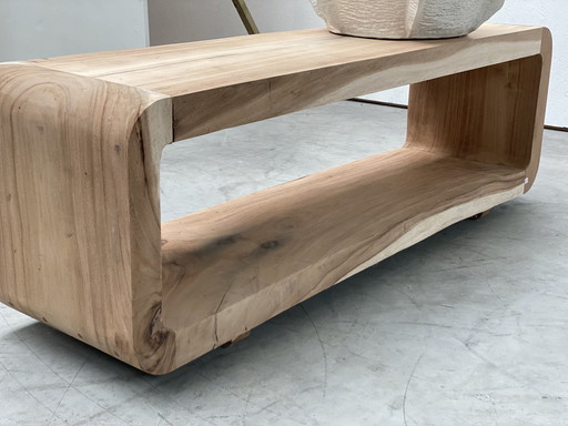 Breit houten console