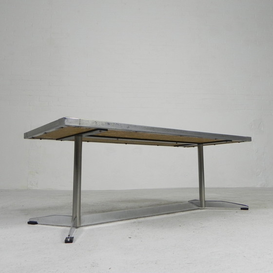 Image 1 of Adri tegeltafel met zee motief, jaren 60