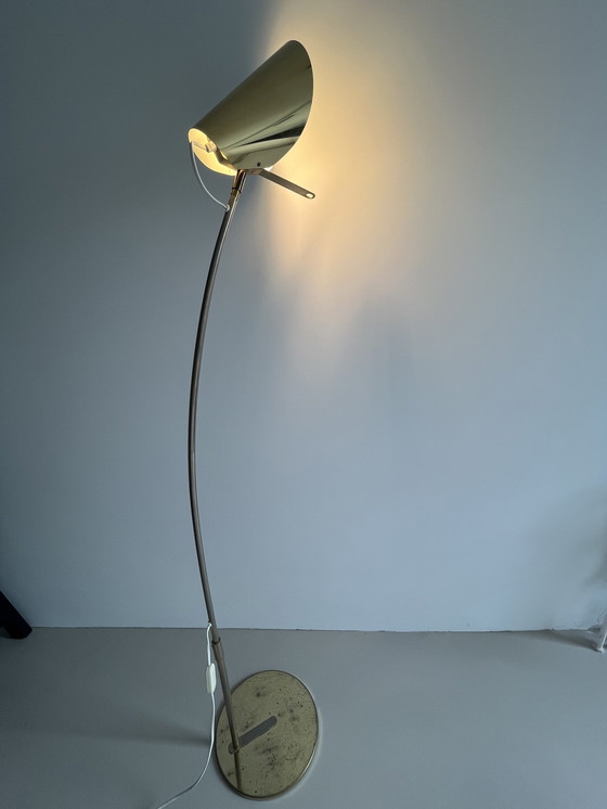 Image 1 of Vintage IKEA messing vloerlamp jaren 80