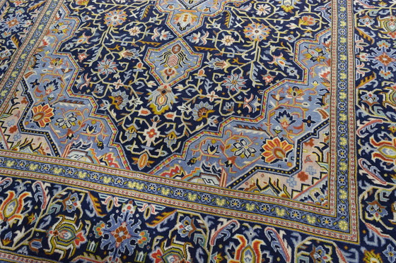 Image 1 of Handgeknoopt Keshan oosters tapijt - 355 X 224 cm