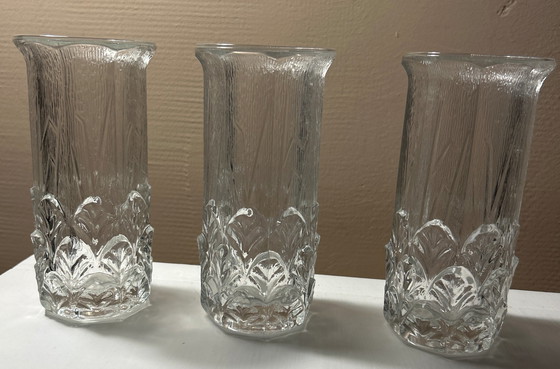 Image 1 of 3x Vintage Fidenza glazen