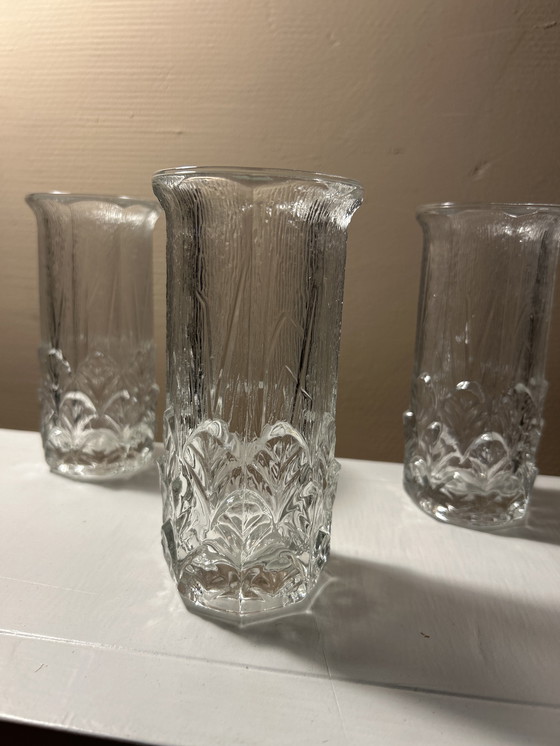 Image 1 of 3x Vintage Fidenza glazen