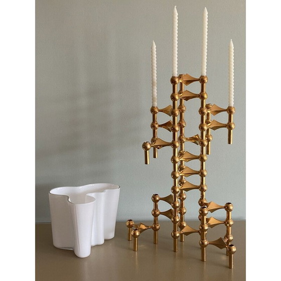 Image 1 of Savoy vintage witte vaas 3030 van Alvar Aalto voor Iittala, Finland