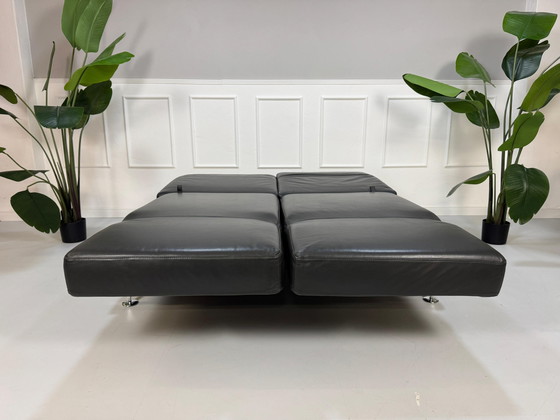 Image 1 of Brühl Moule Designer Sofa Leder Grijs Bankstel