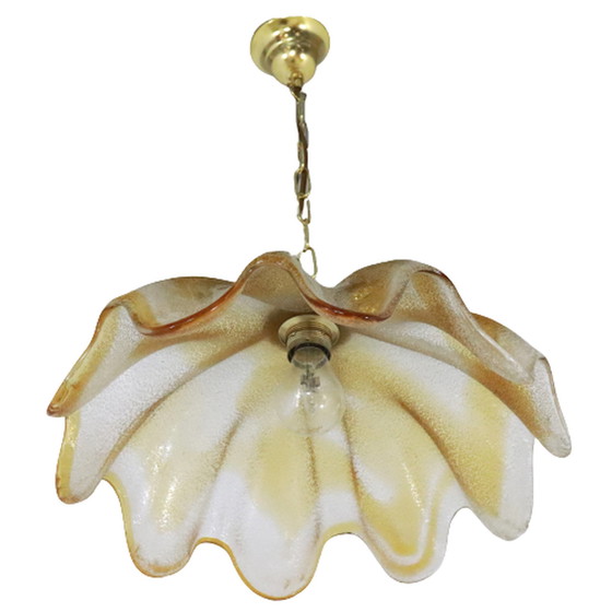 Image 1 of Vintage bloemenlamp