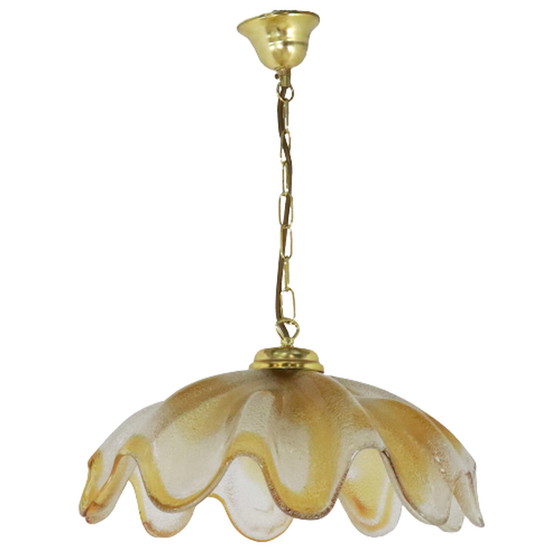 Image 1 of Vintage bloemenlamp